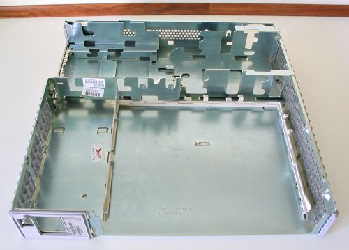 Click to see a larger picture of the stripped SPARCstation chassis