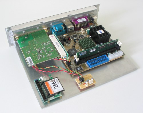 Click to see a larger picture of the assembled motherboard module